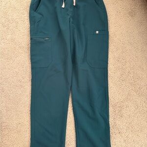 Figs Caribbean blue Yola high waisted scrub pants